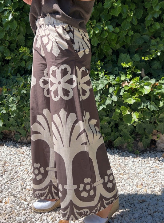 Pantalón Duna choco