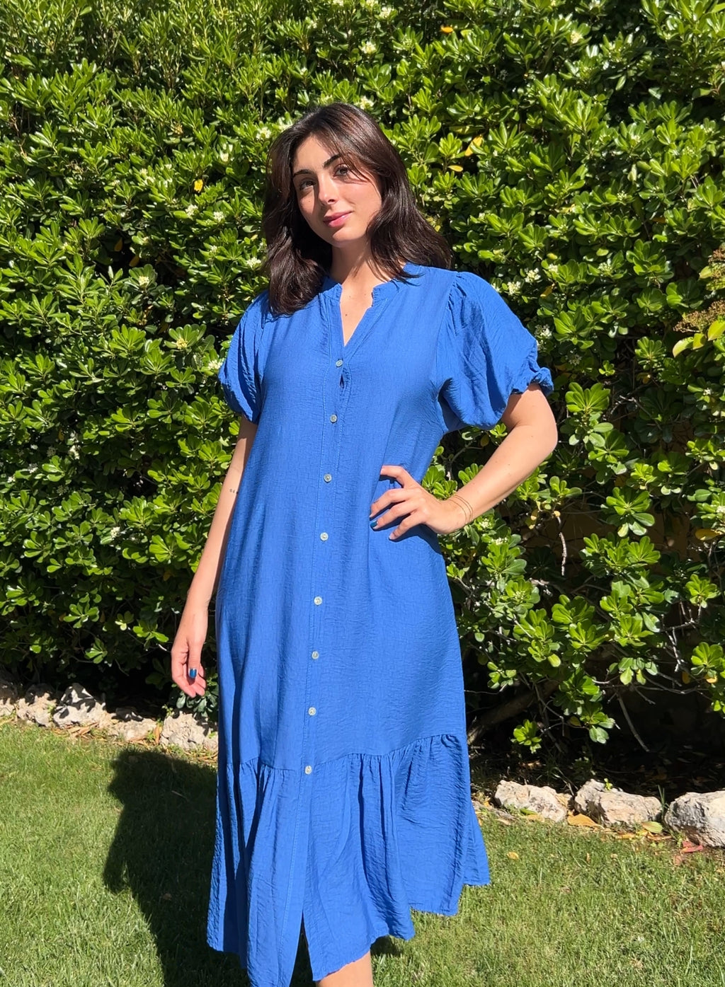 Vestido botones