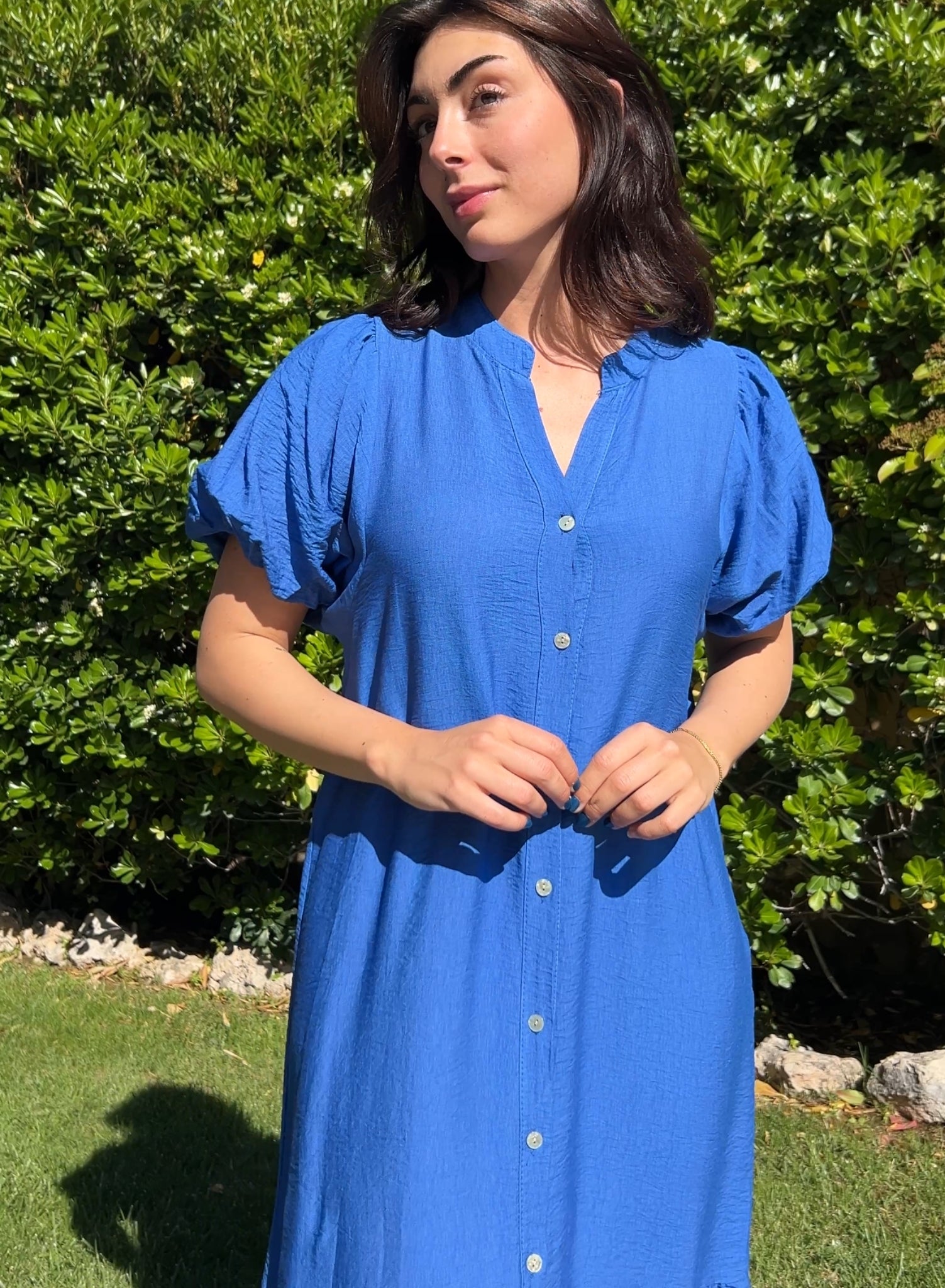 Vestido botones