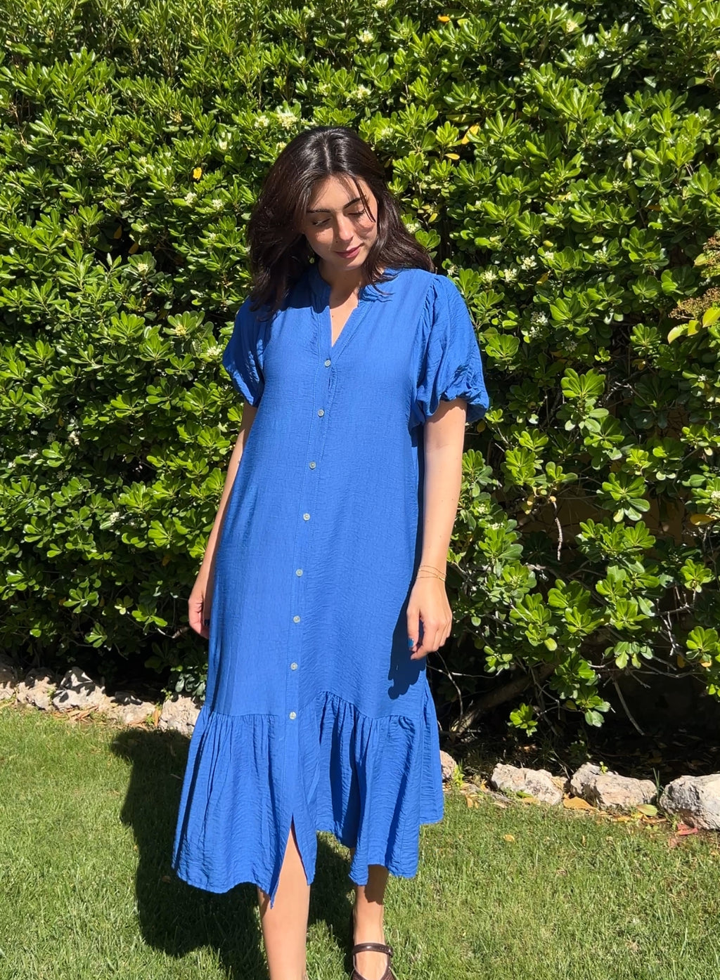 Vestido botones