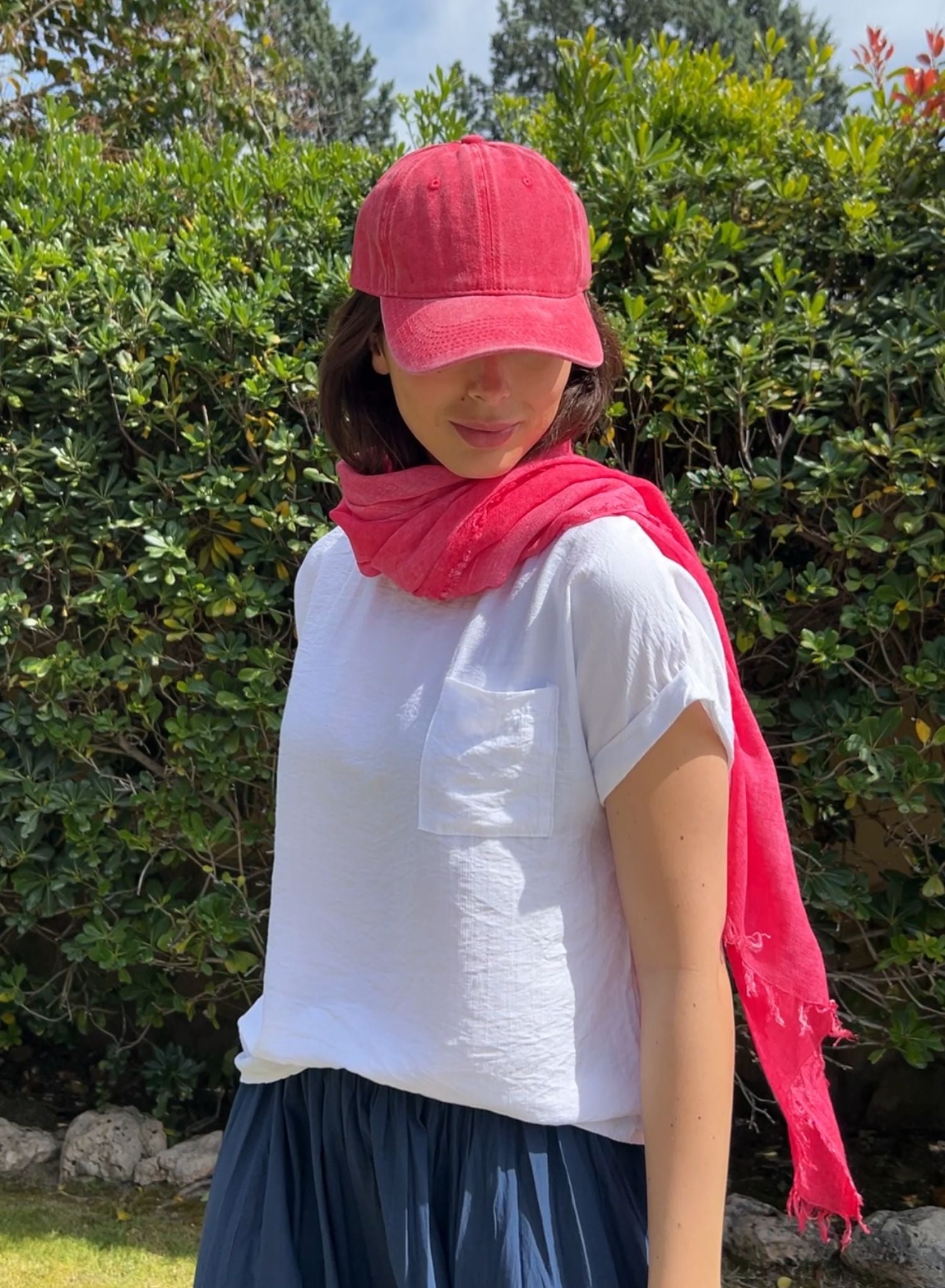 Gorra + pañuelo fresón