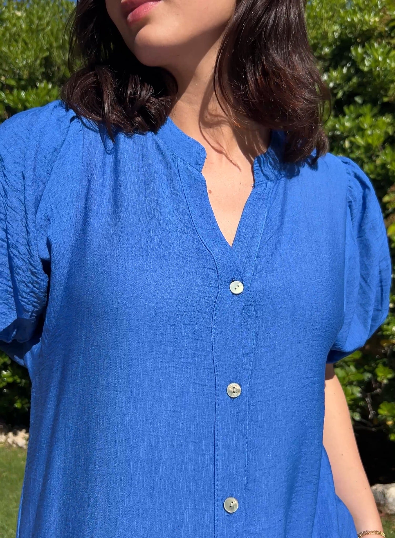 Vestido botones