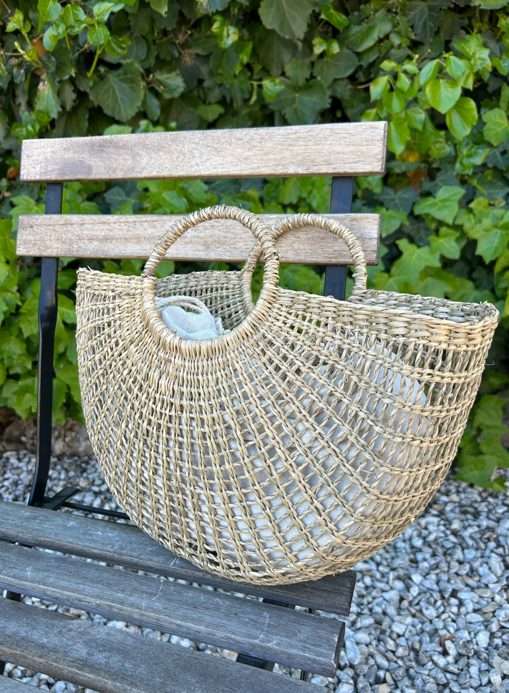 Bolso de mano seagrass