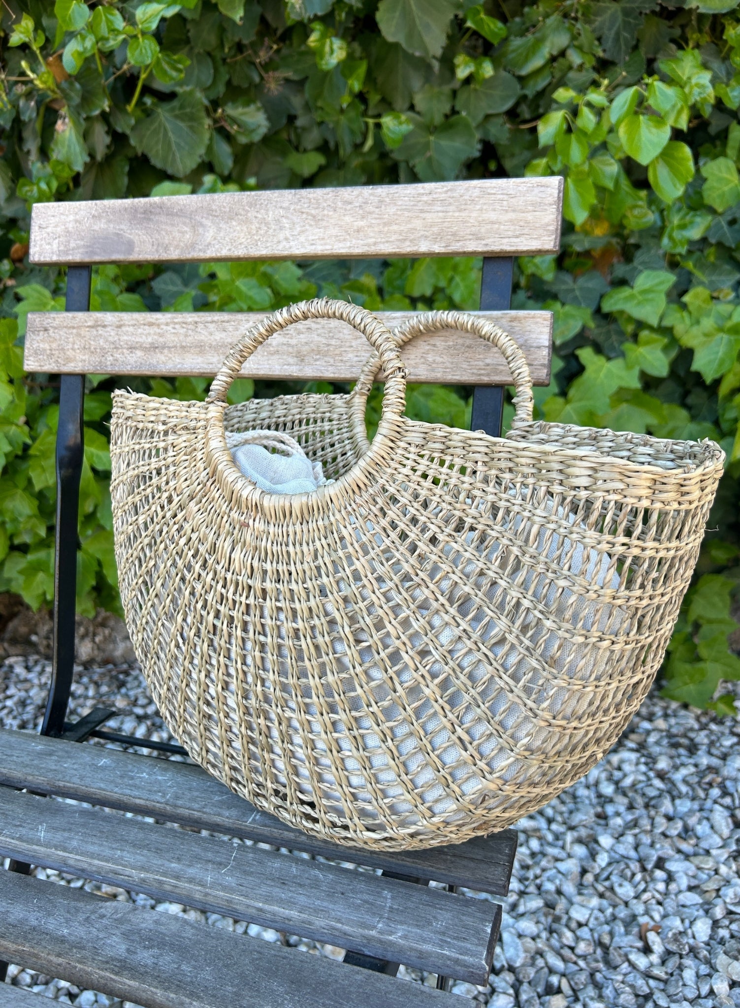 Bolso de mano seagrass