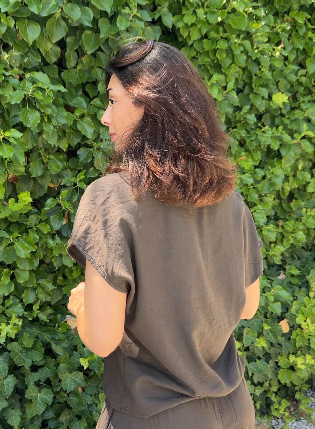 Blusa Vega choco