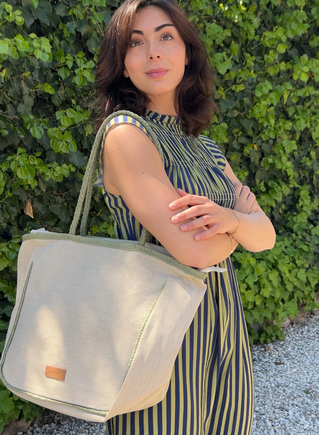 Bolso playa rectangular