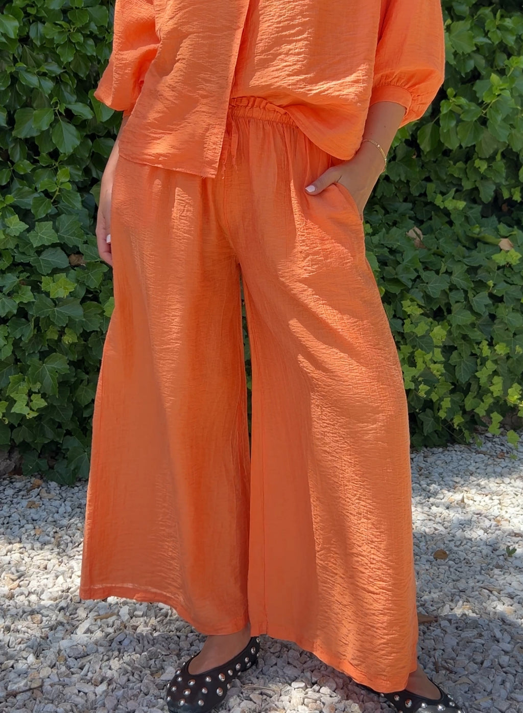 Pantalón naranja