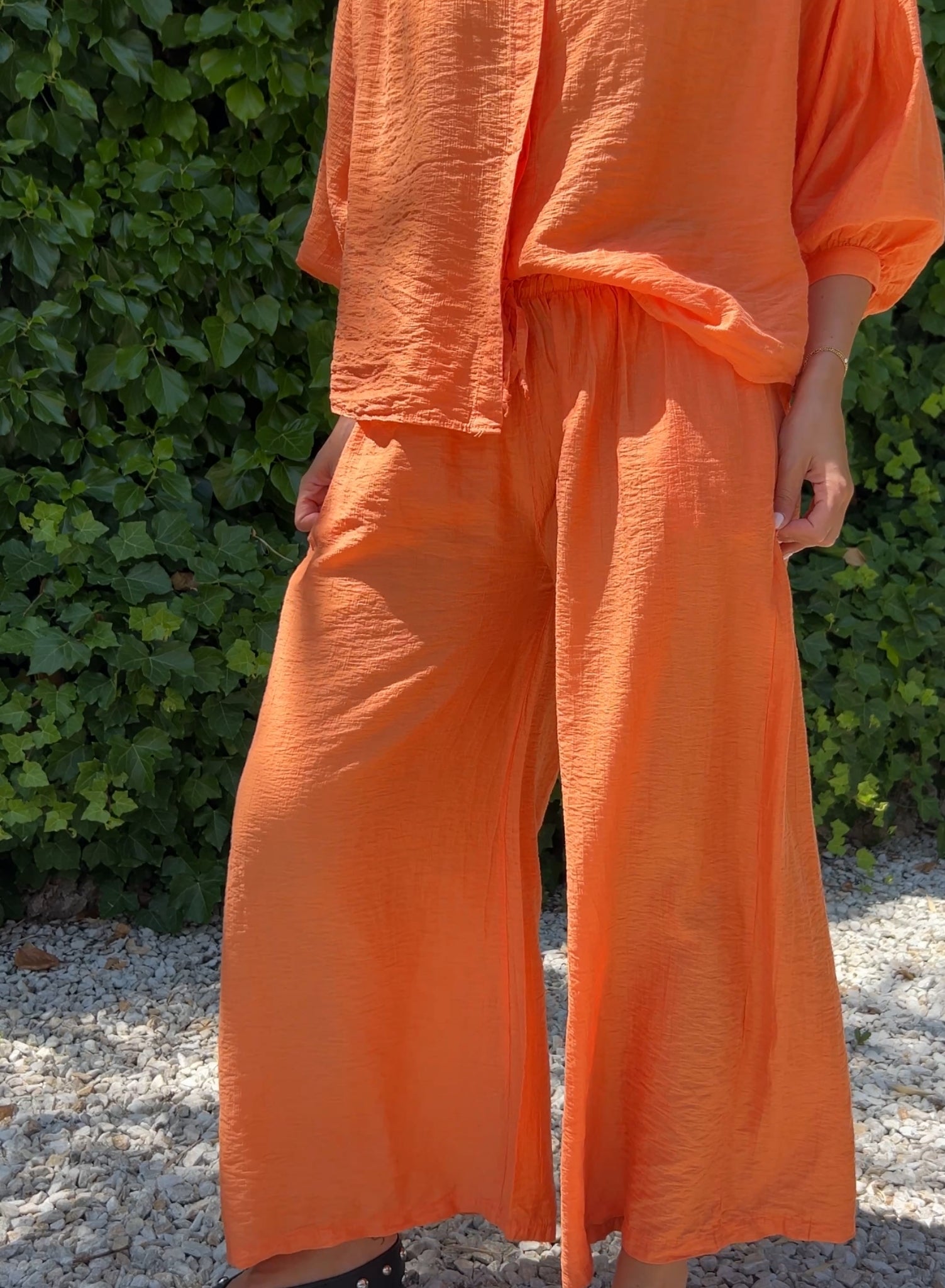 Pantalón naranja