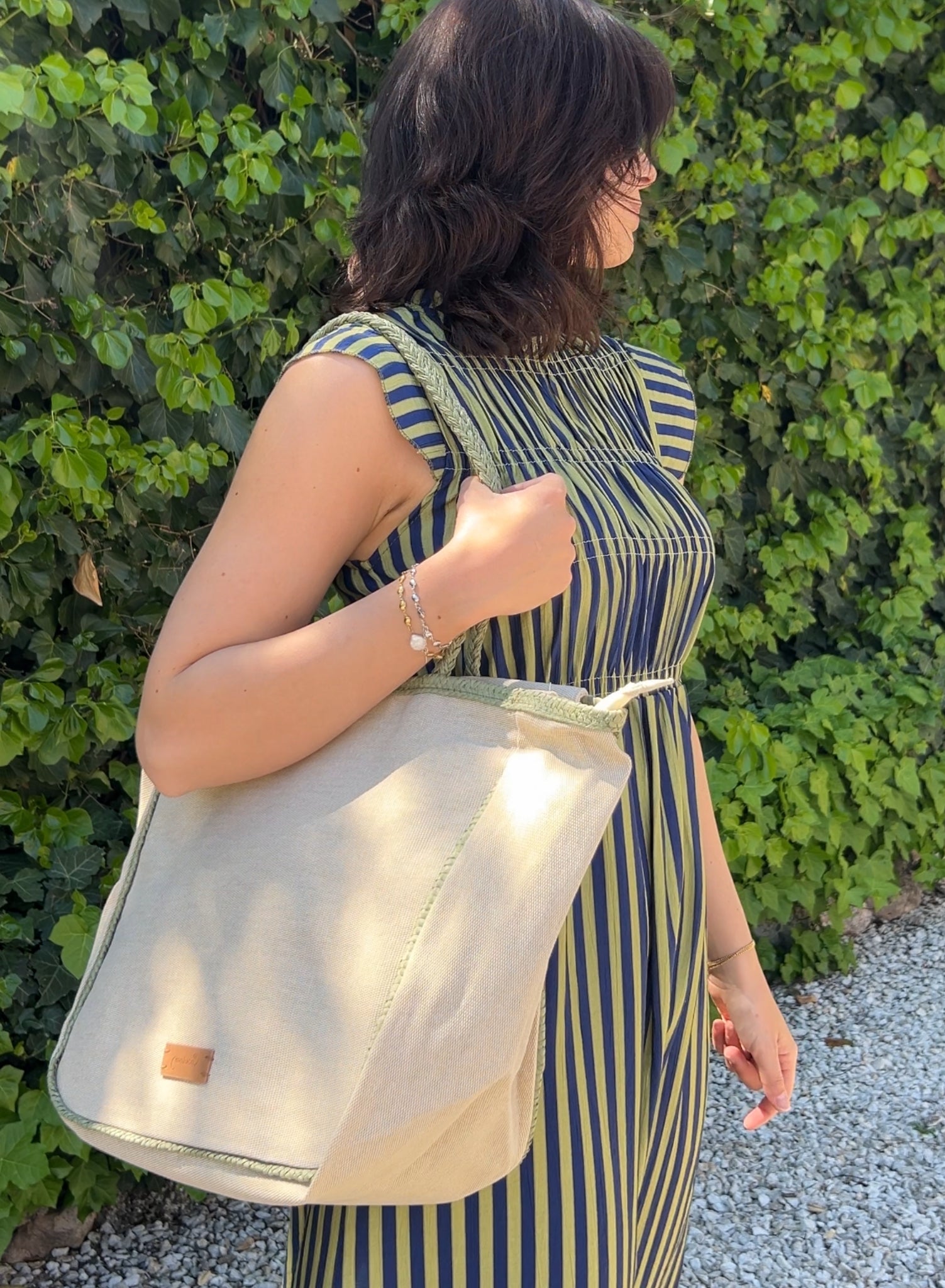 Bolso playa rectangular