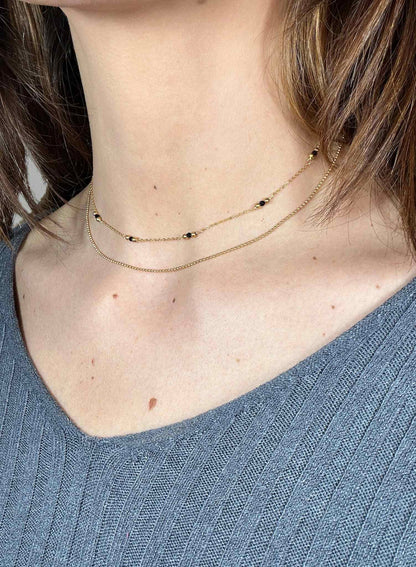 Collar Bolitas (disponible varios colores)