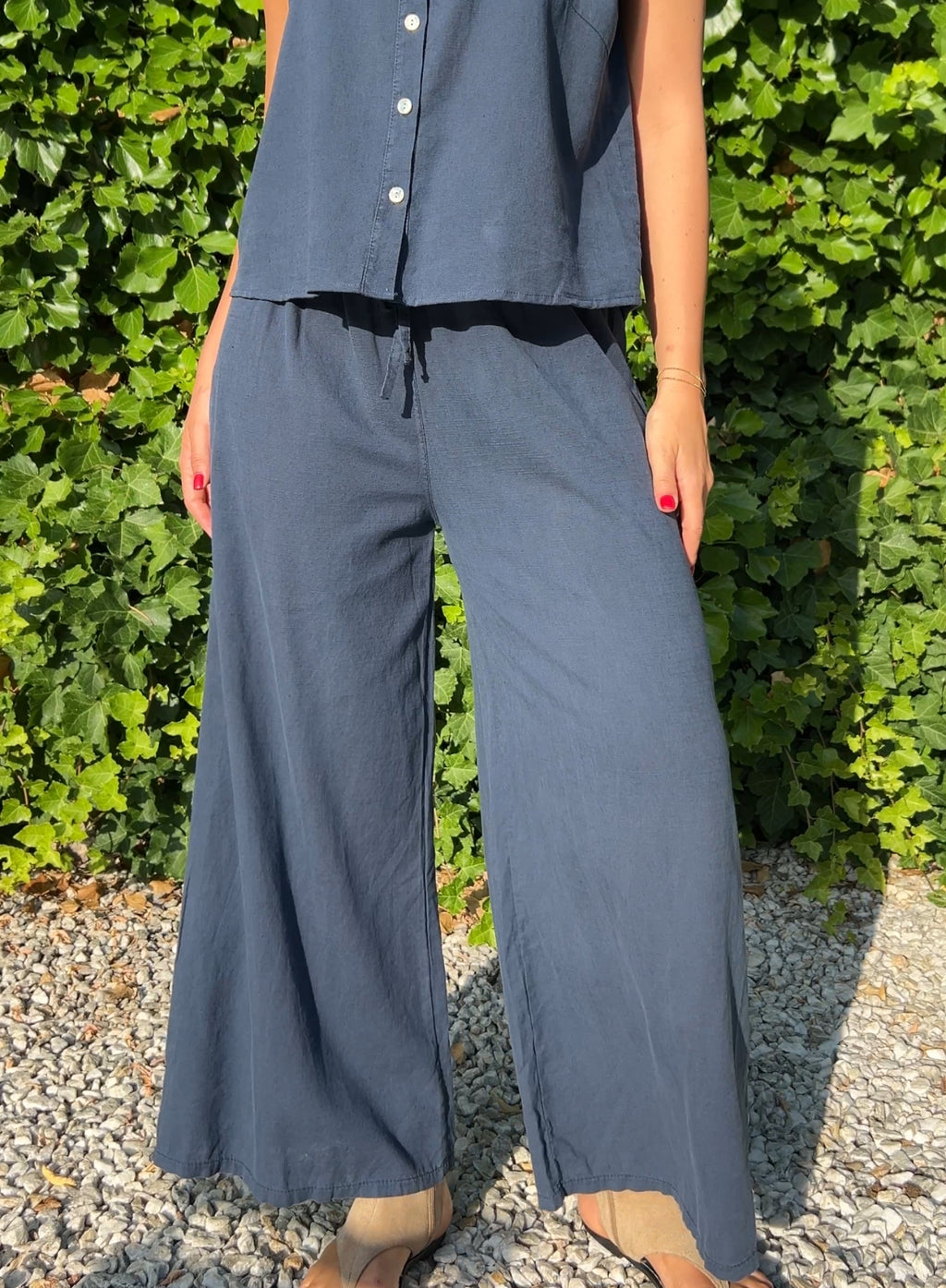 Pantalón cloti marino