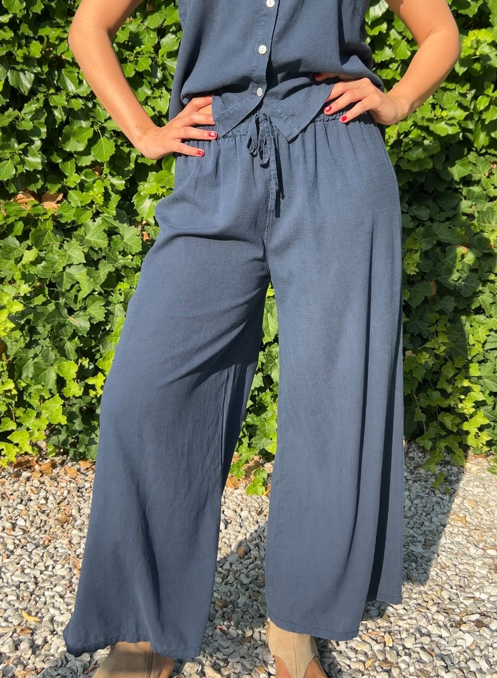 Pantalón cloti marino