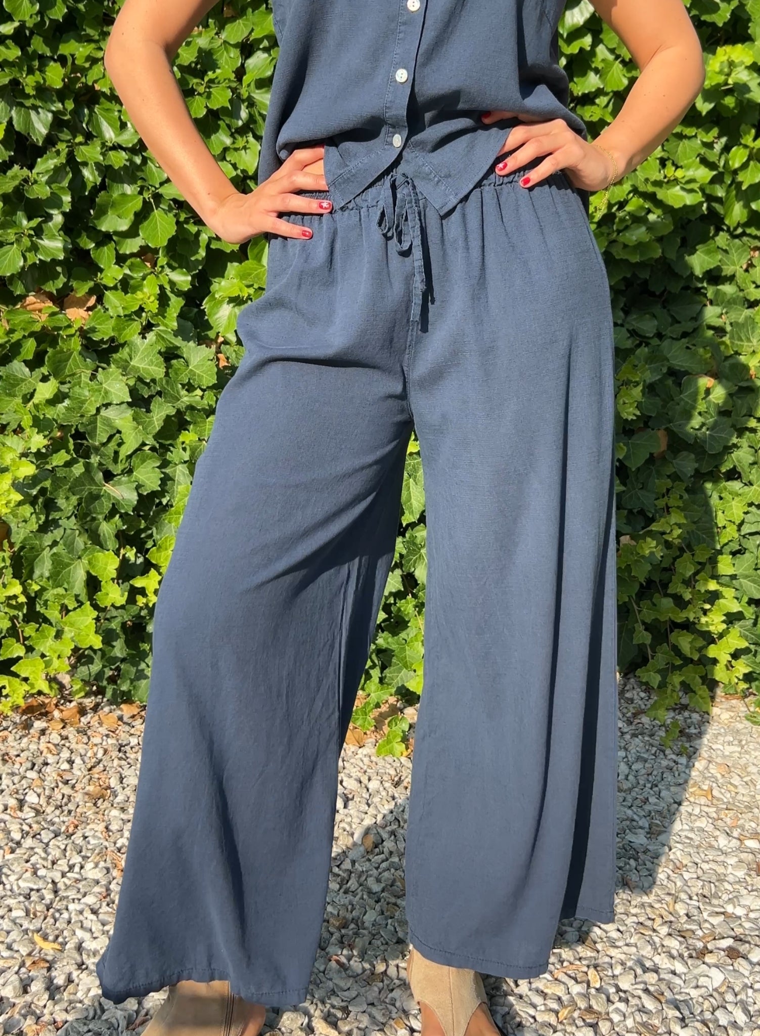 Pantalón cloti marino