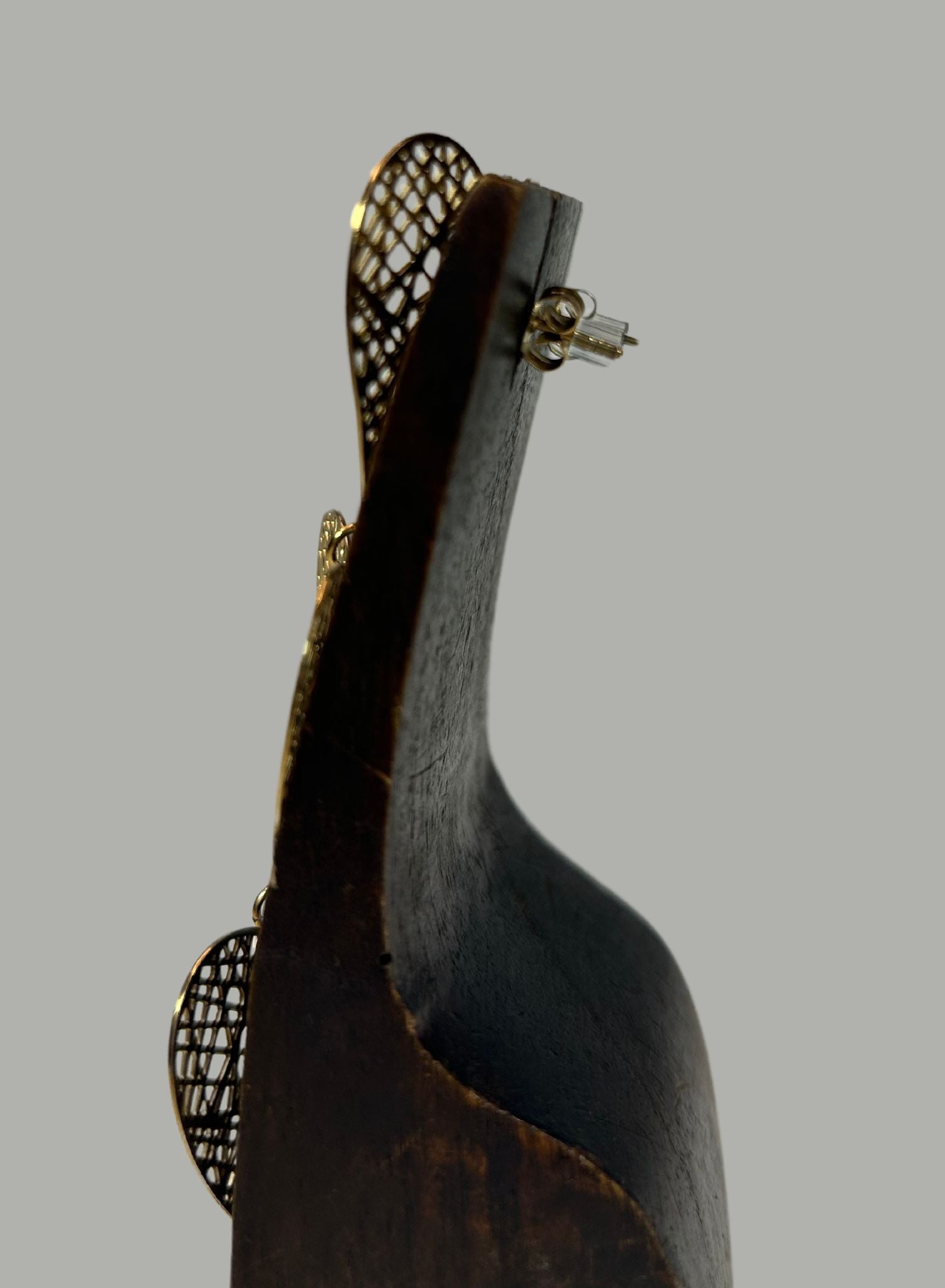 Pendientes Corazón Dorado