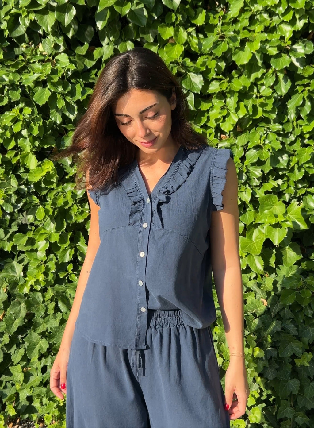 Blusa cloti marino