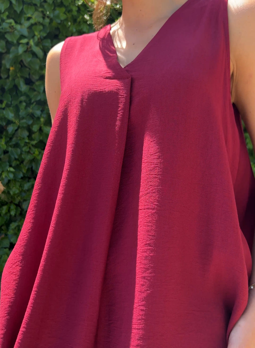 Vestido Violeta fresa