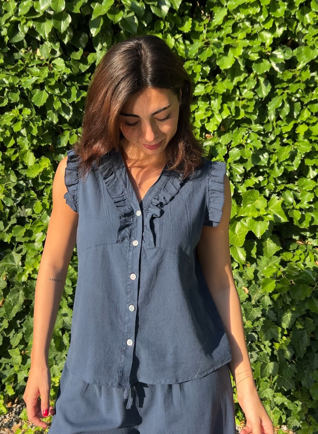 Blusa cloti marino