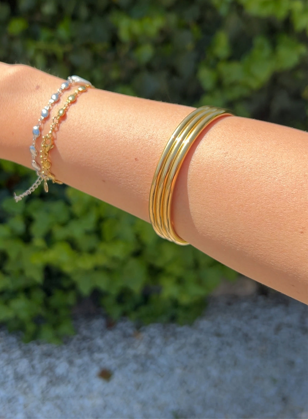 Brazalete triple