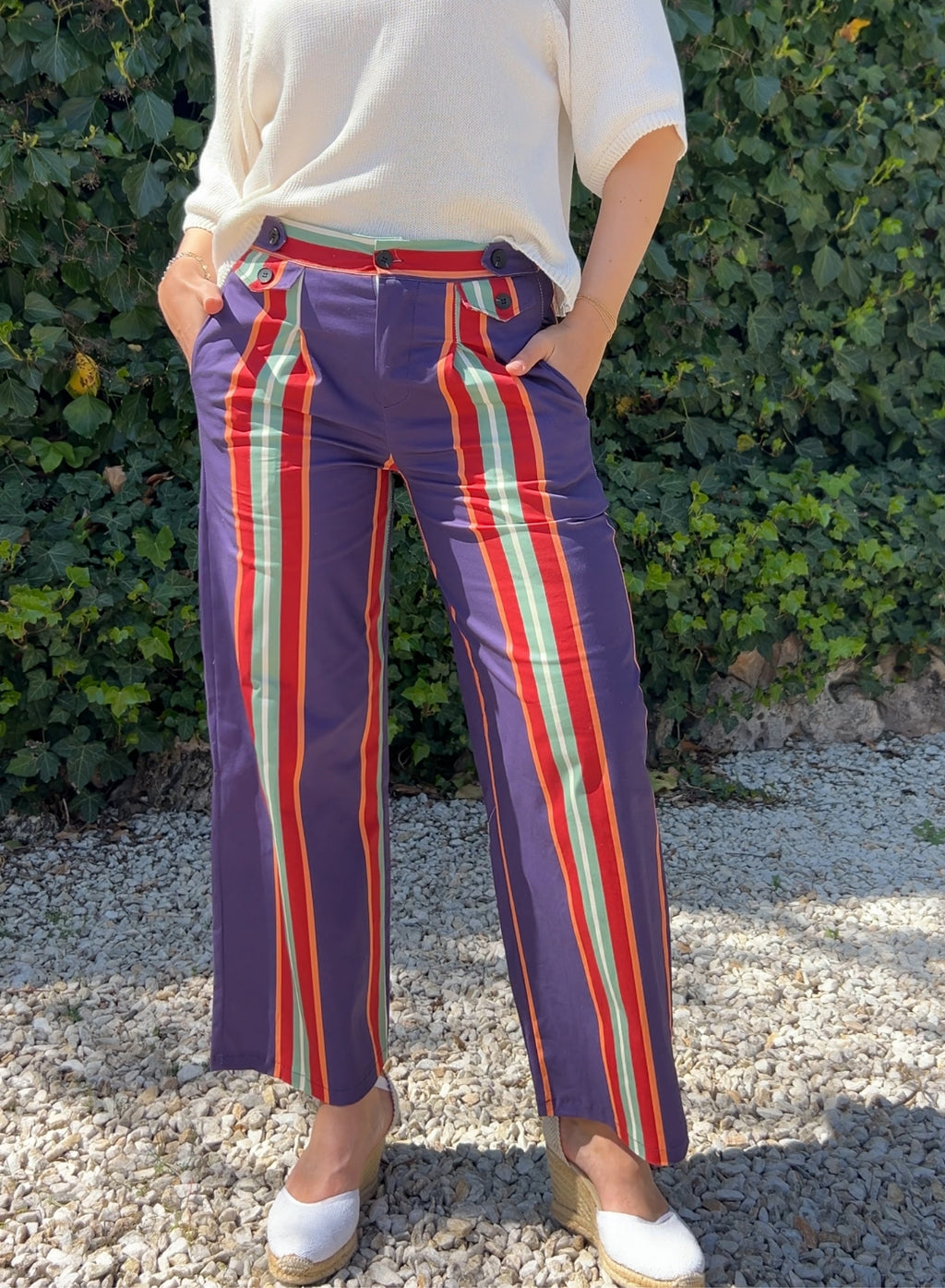 Pantalón rayas
