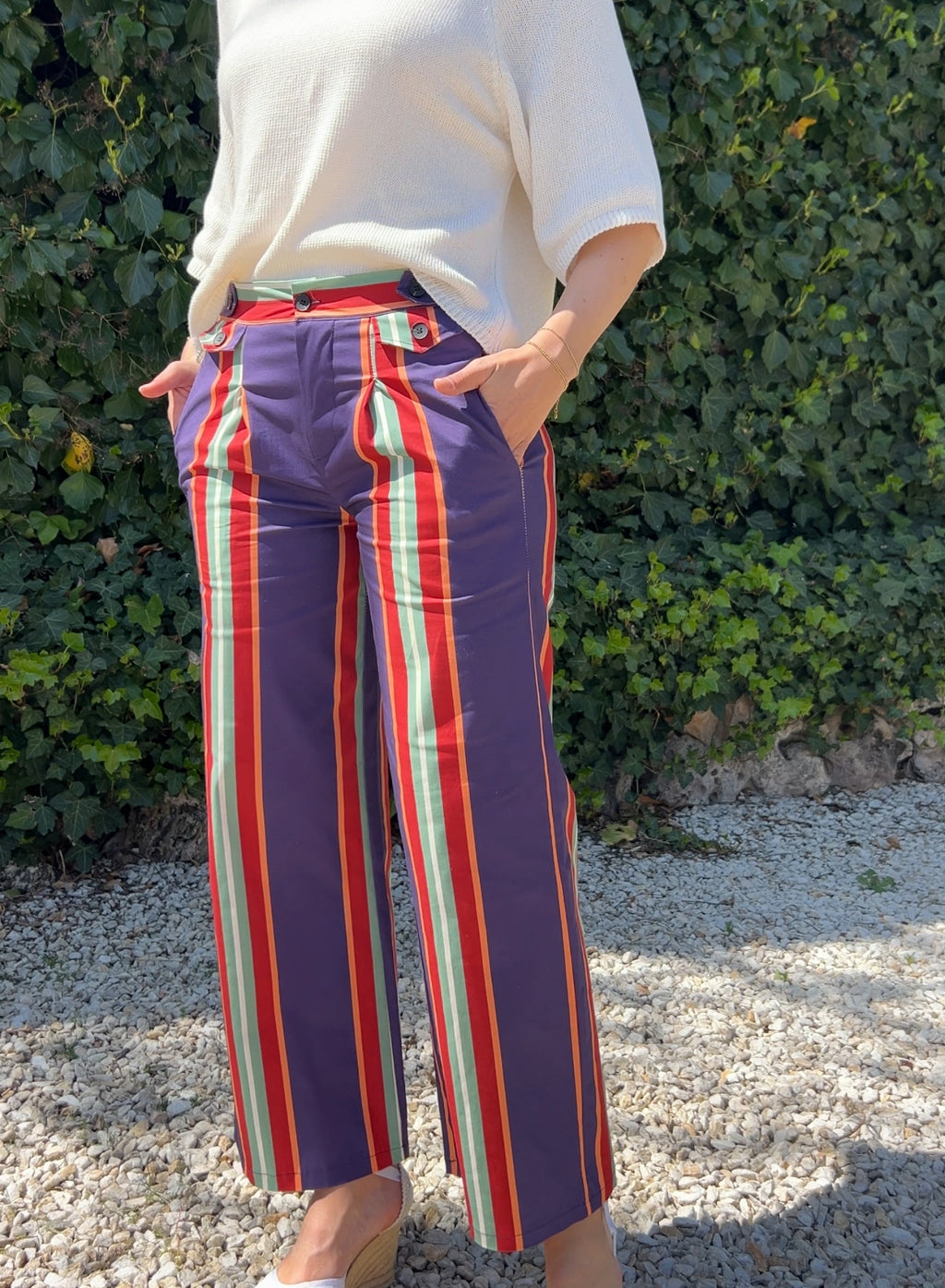 Pantalón rayas