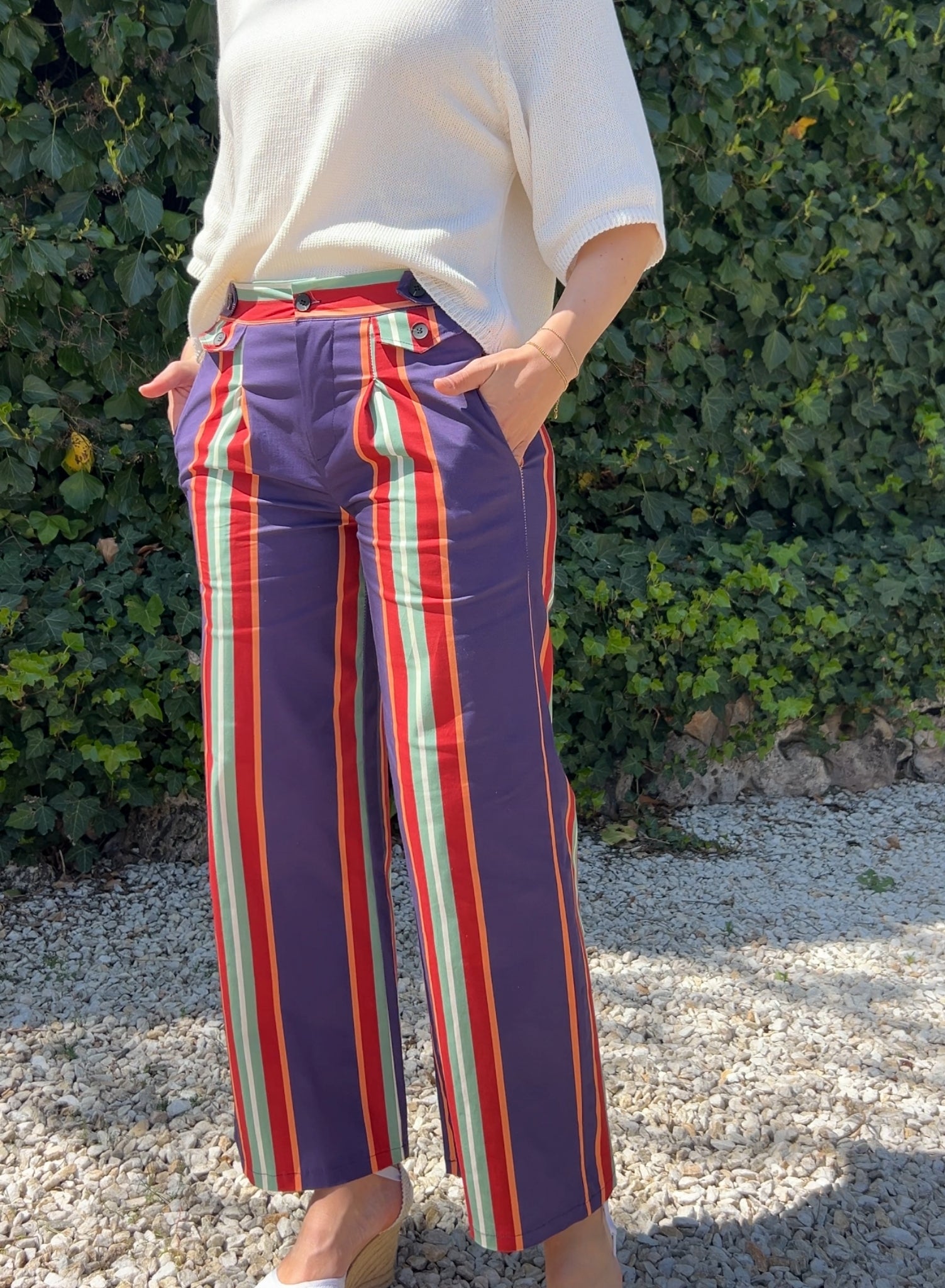 Pantalón rayas