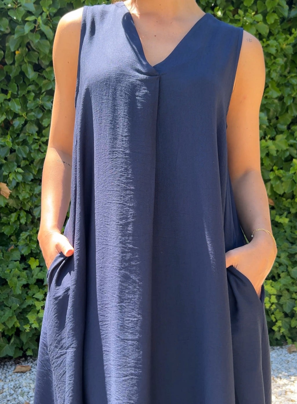 Vestido Violeta marino