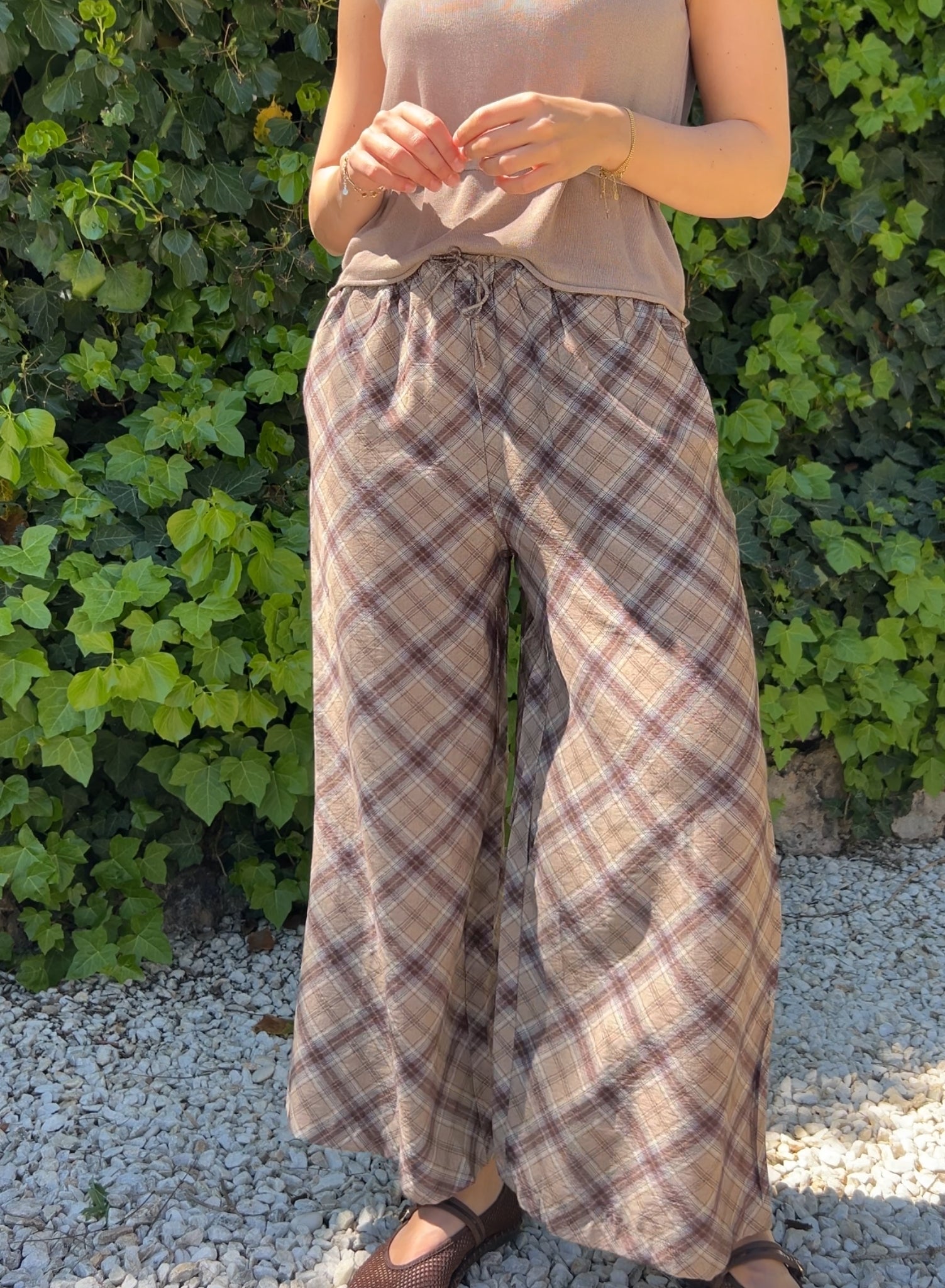 Pantalón Lisboa café