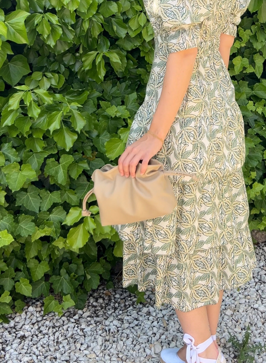 Bolso clutch piel