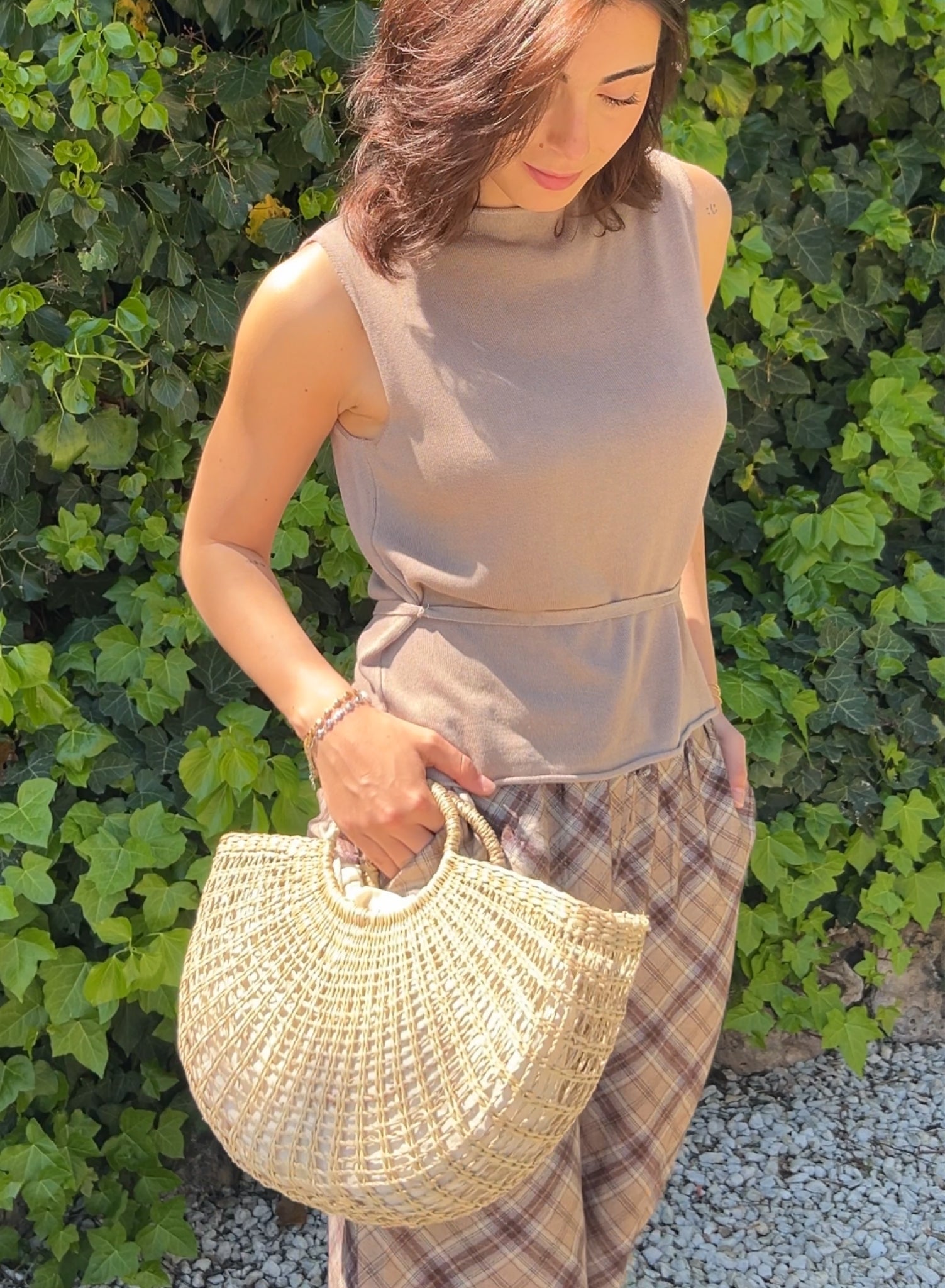 Bolso de mano seagrass