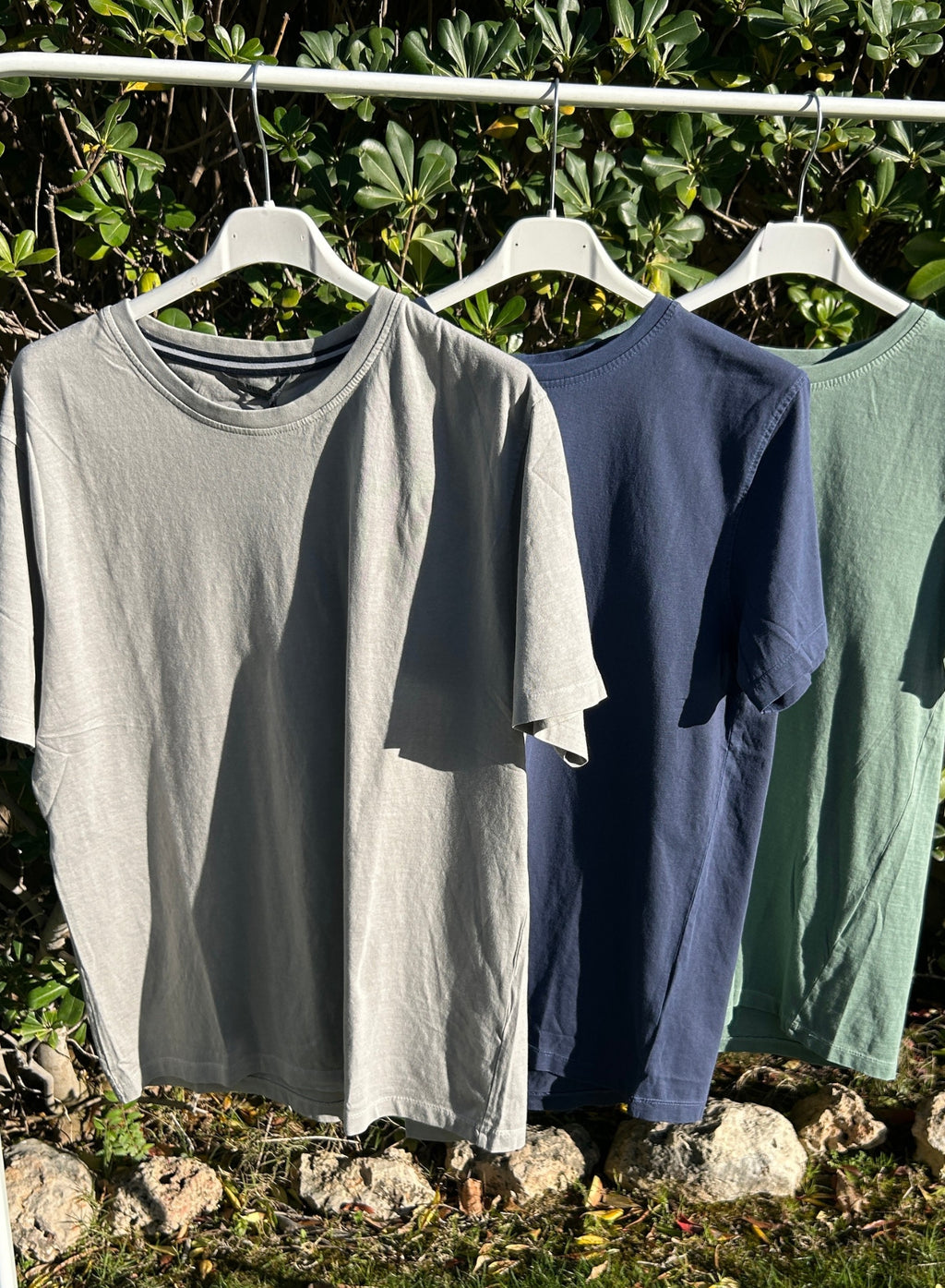 Camiseta Hombre gris