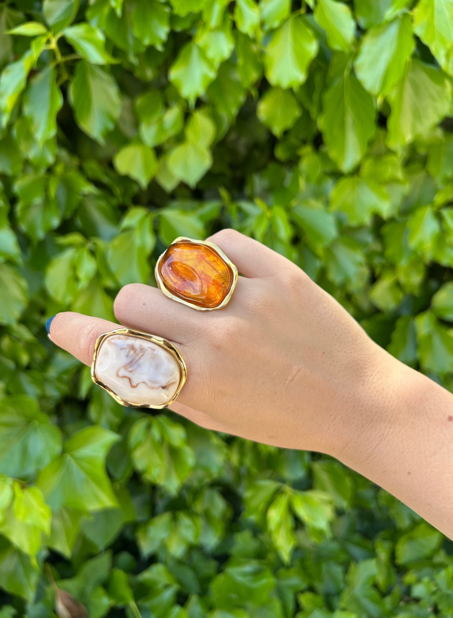 Anillo piedra