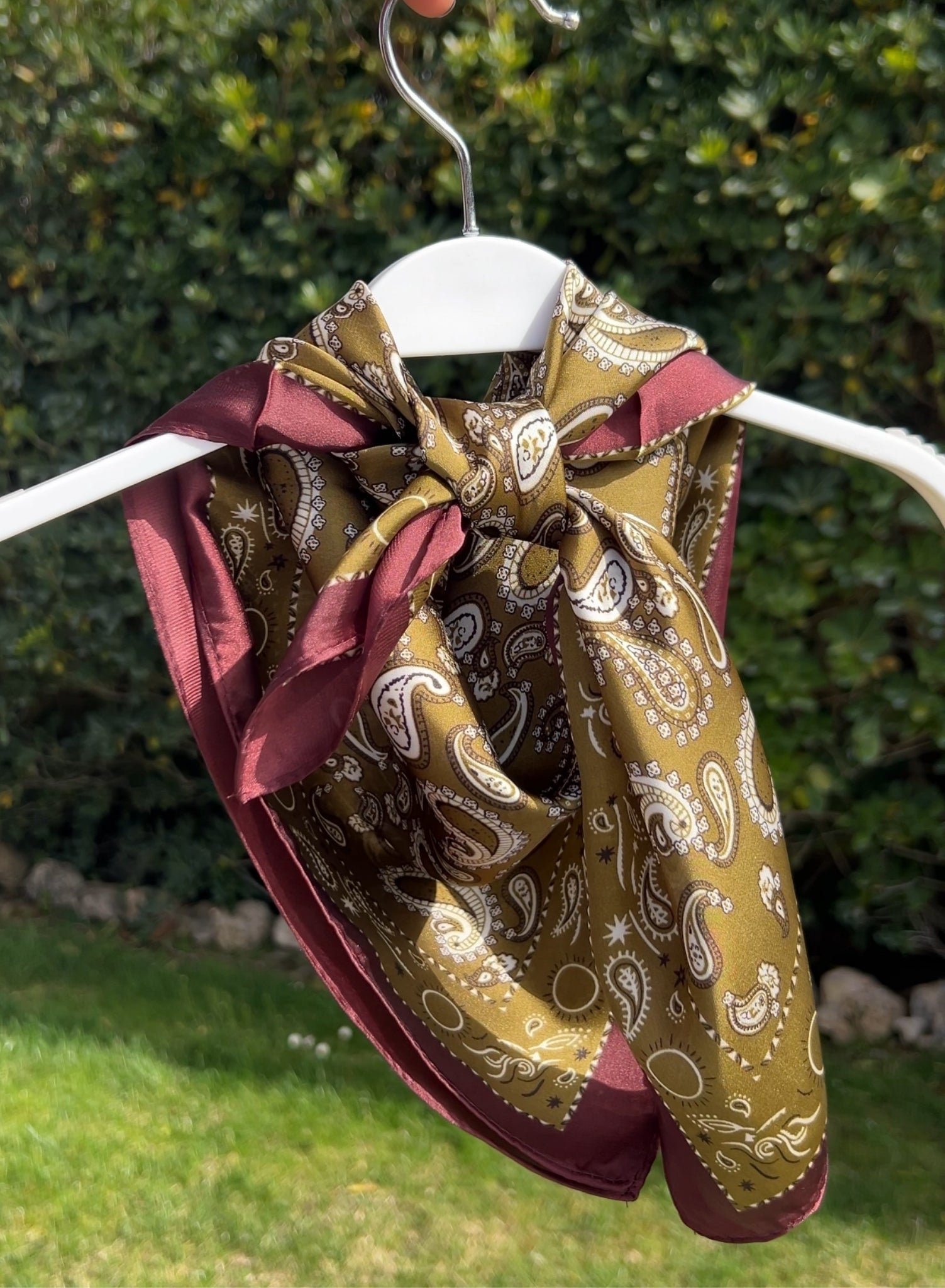 Pañuelo cuello satinado