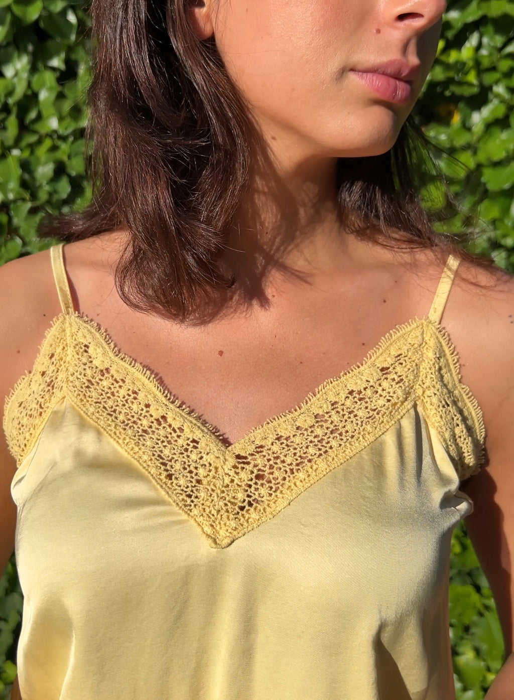 Lencero raso amarillo