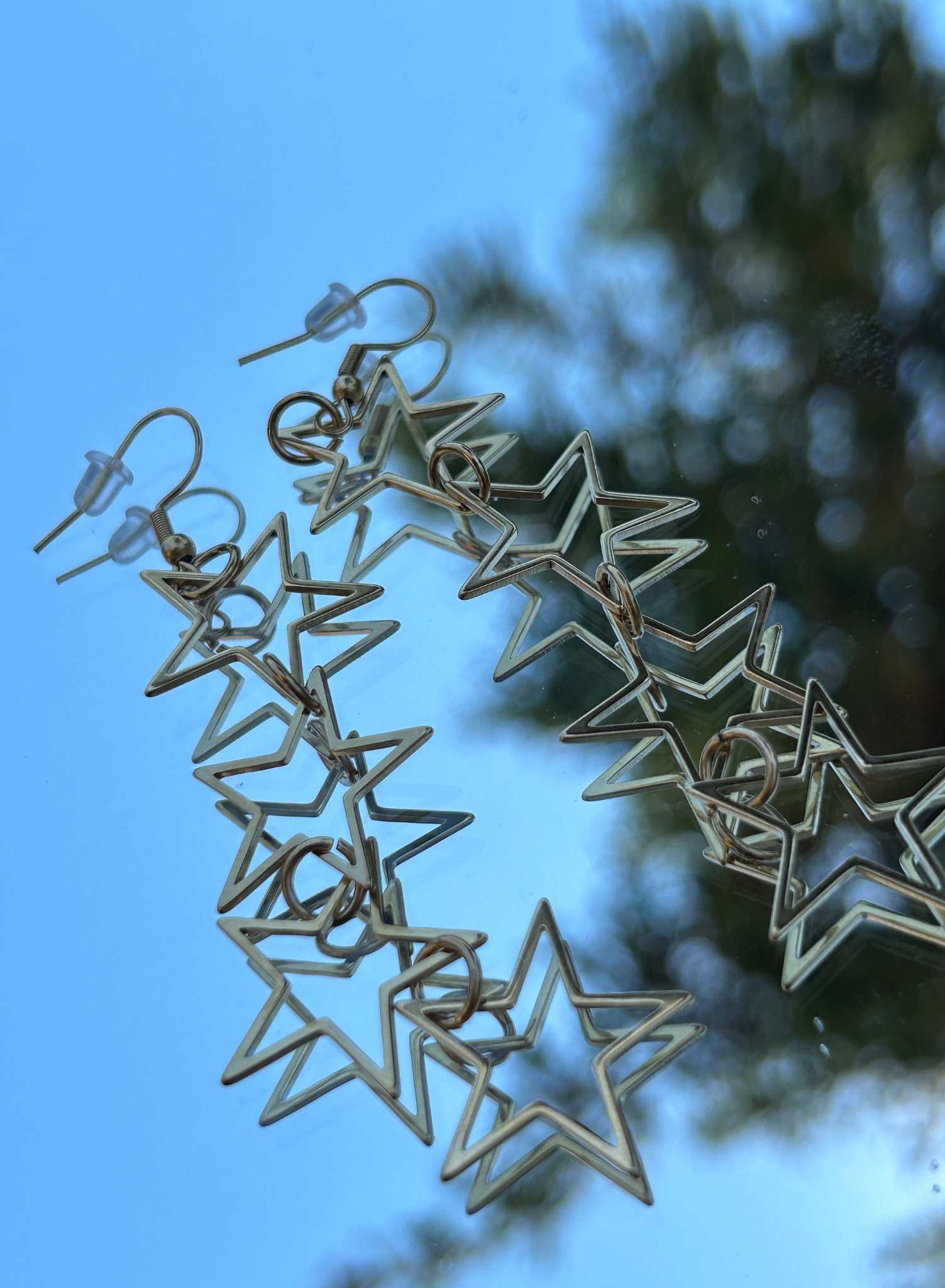 Pendientes estrellas