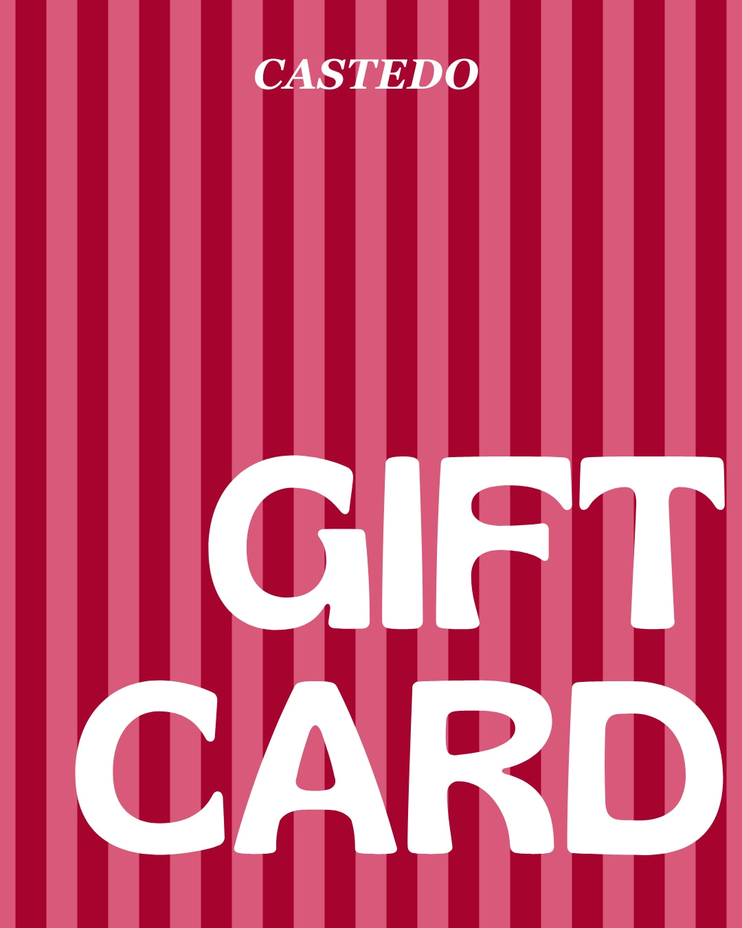 Tarjeta regalo Castedo