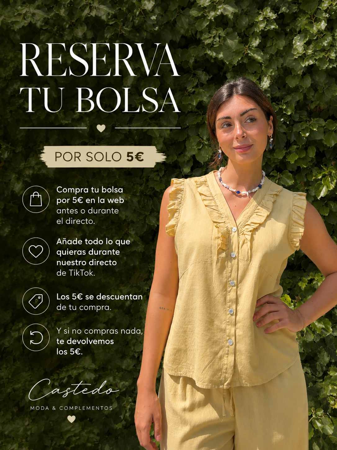 Reserva tu bolsa