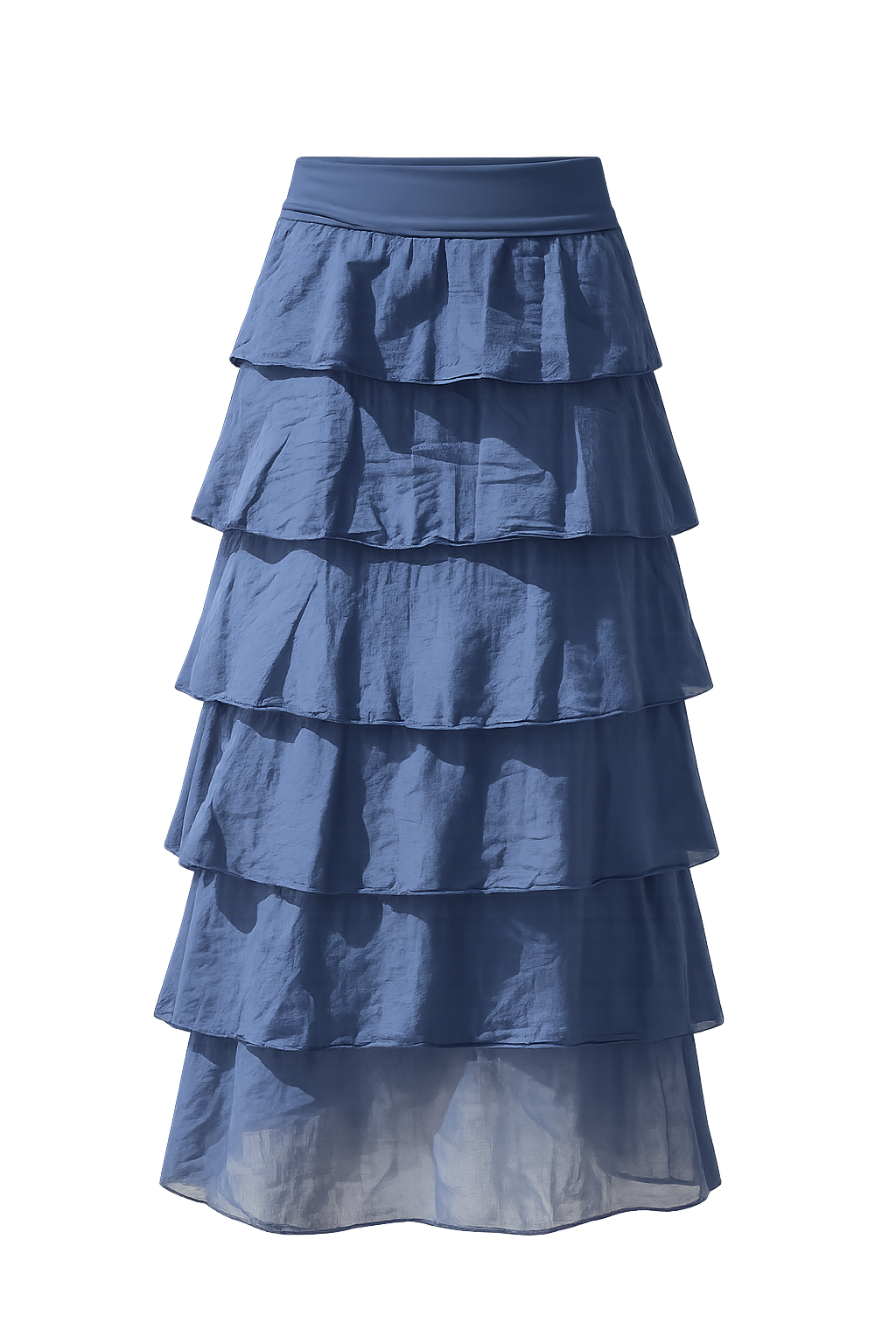Falda volantes marino