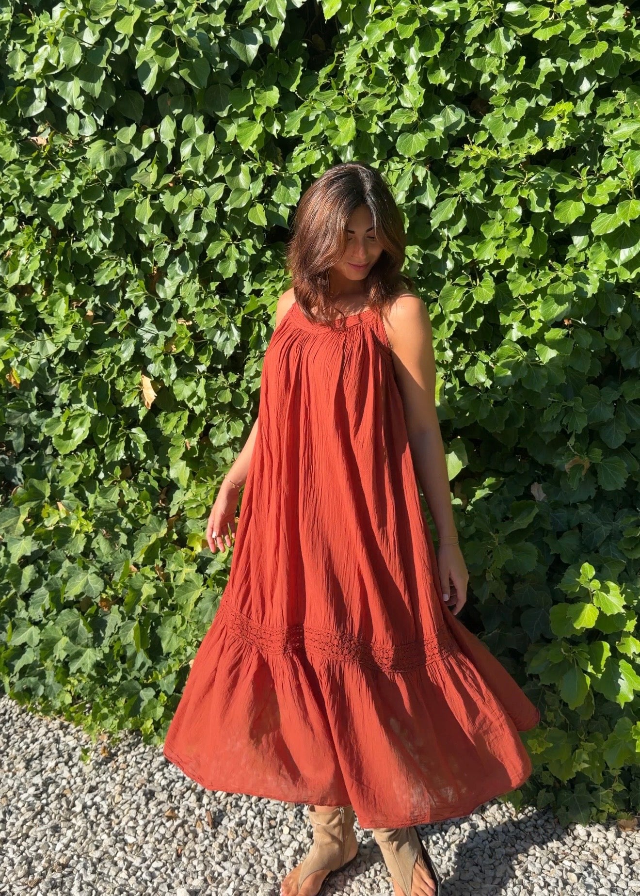 Vestido boho caldero