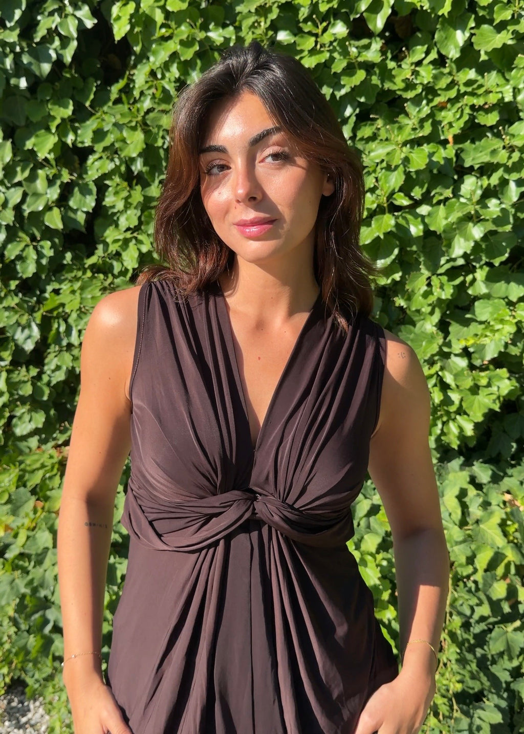 Top licra choco