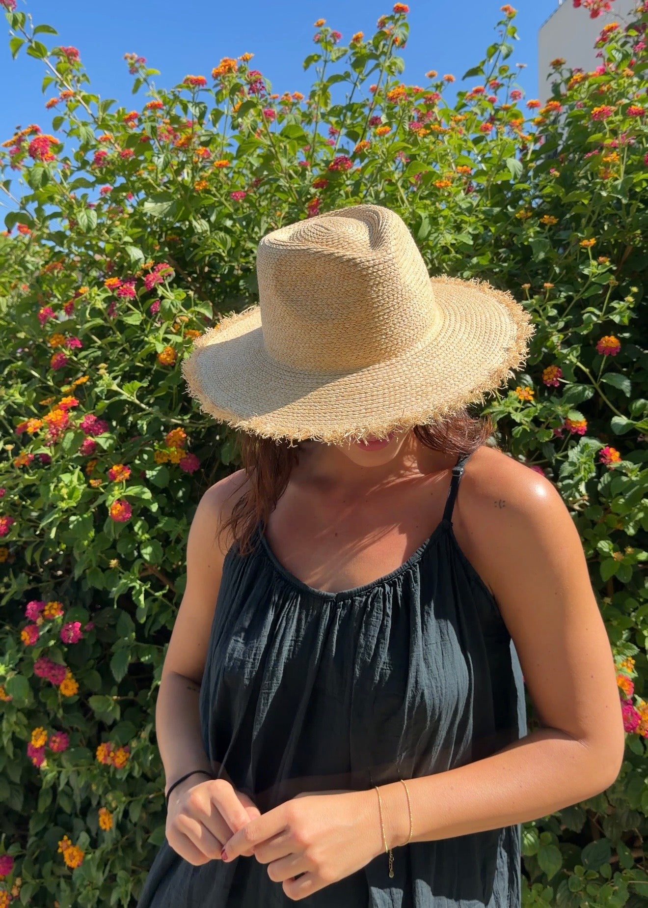 Sombrero rafia