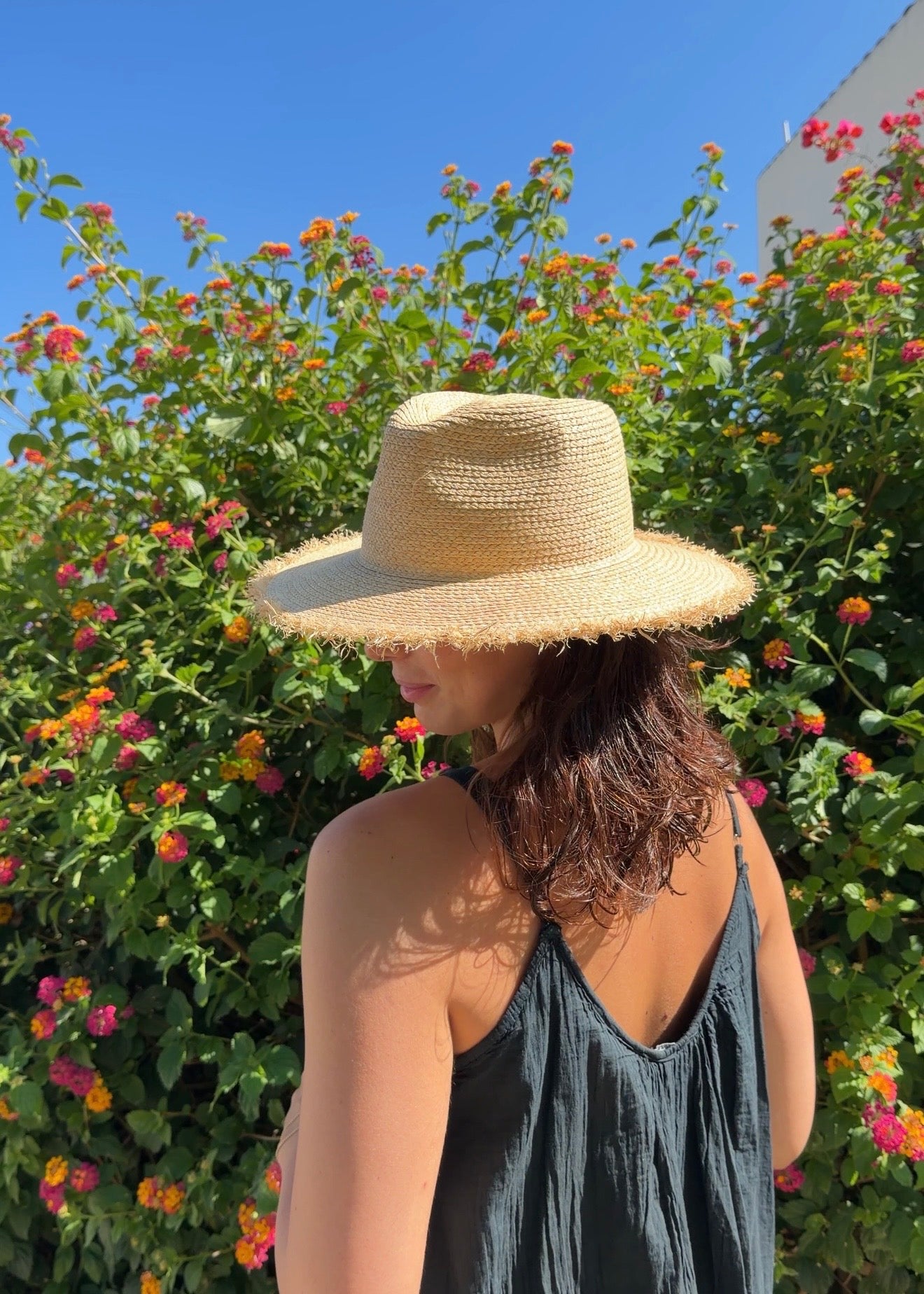 Sombrero rafia