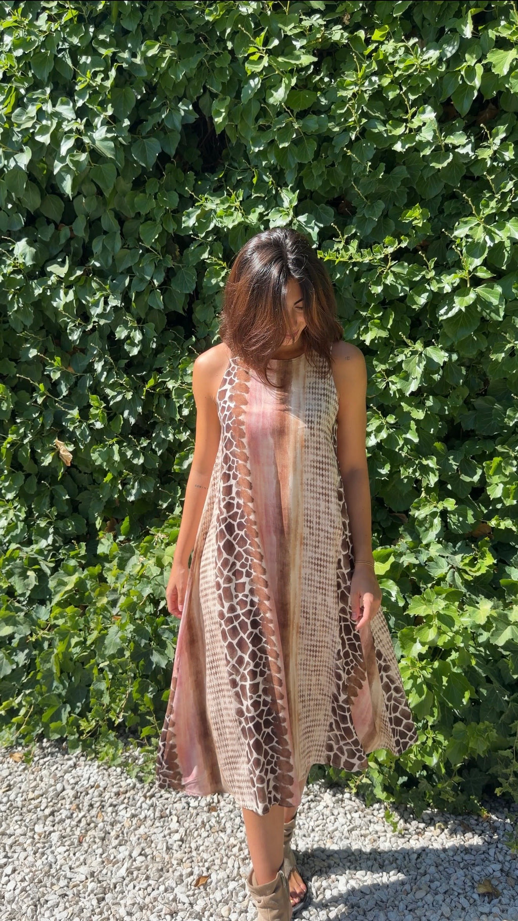Vestido jirafa