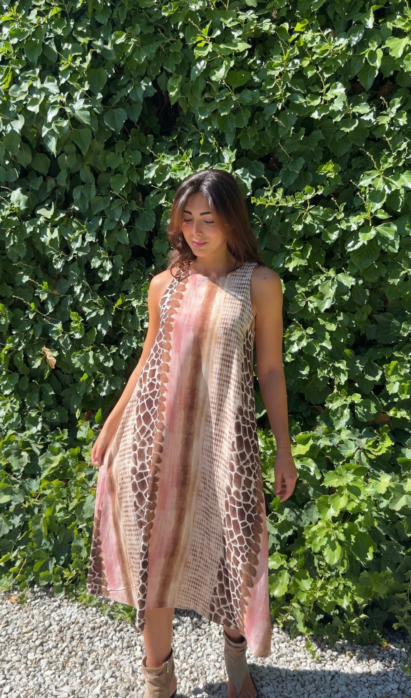 Vestido jirafa