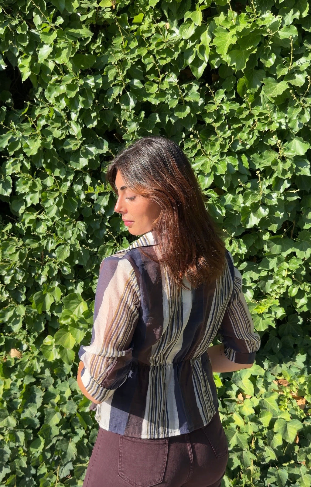 Blusa de rayas