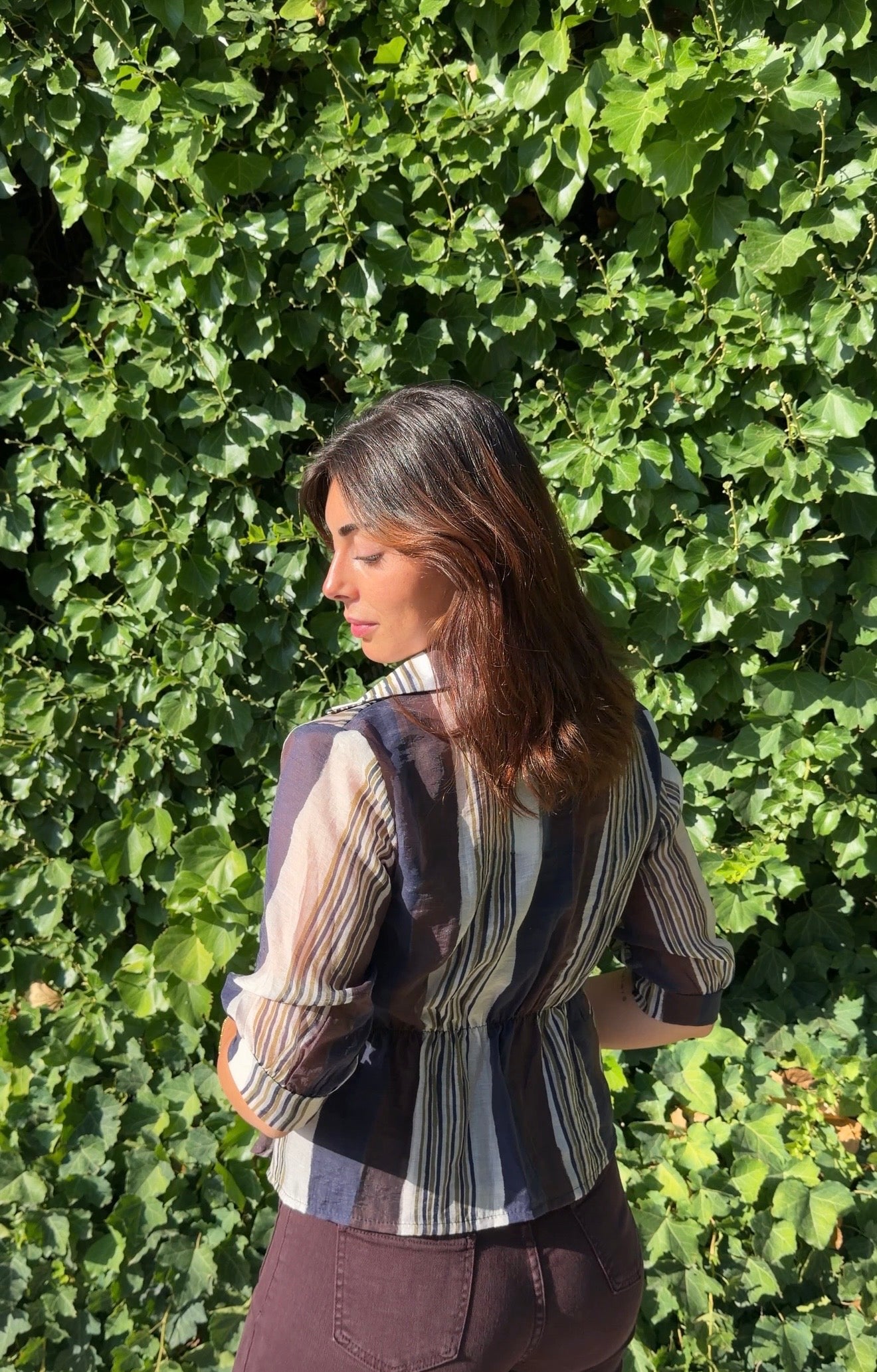Blusa de rayas