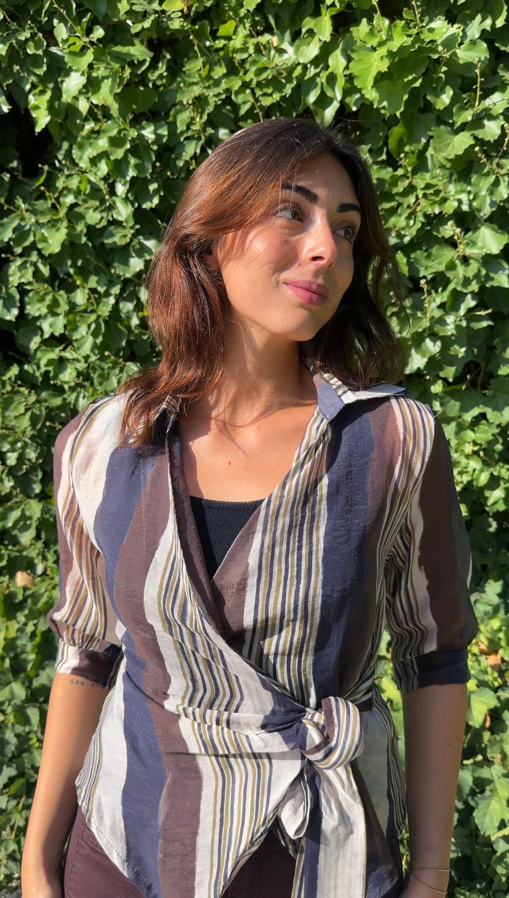 Blusa de rayas