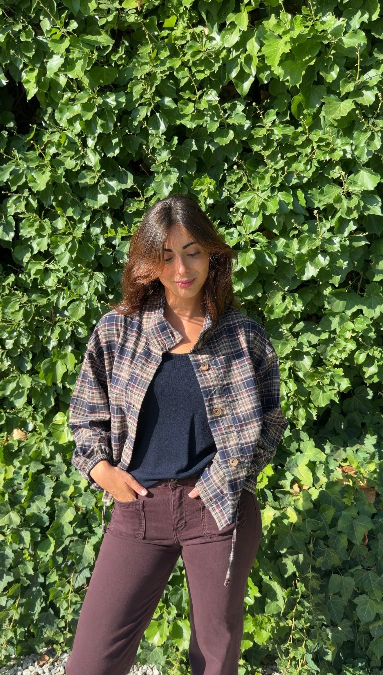 Chaqueta cuadros
