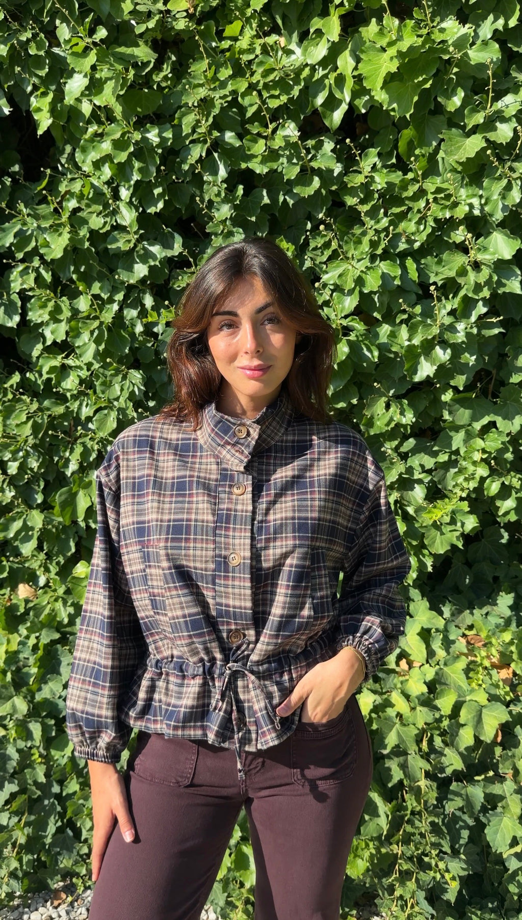 Chaqueta cuadros
