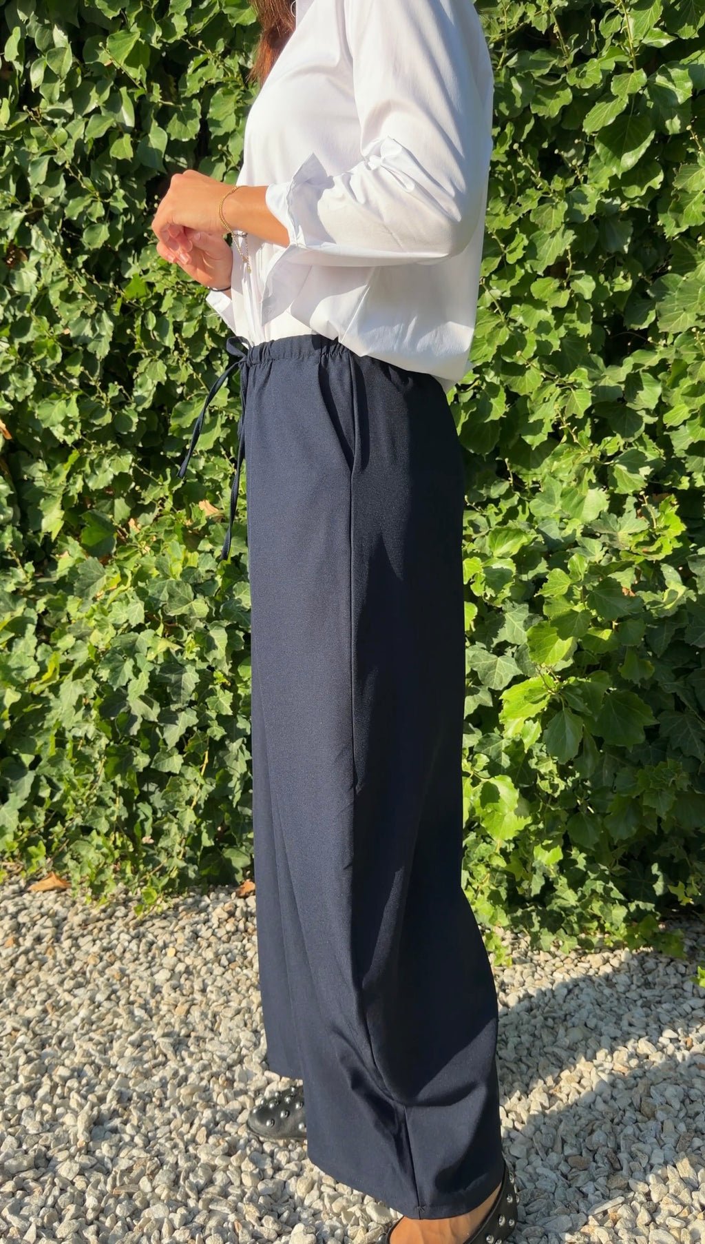 Pantalón traje marino