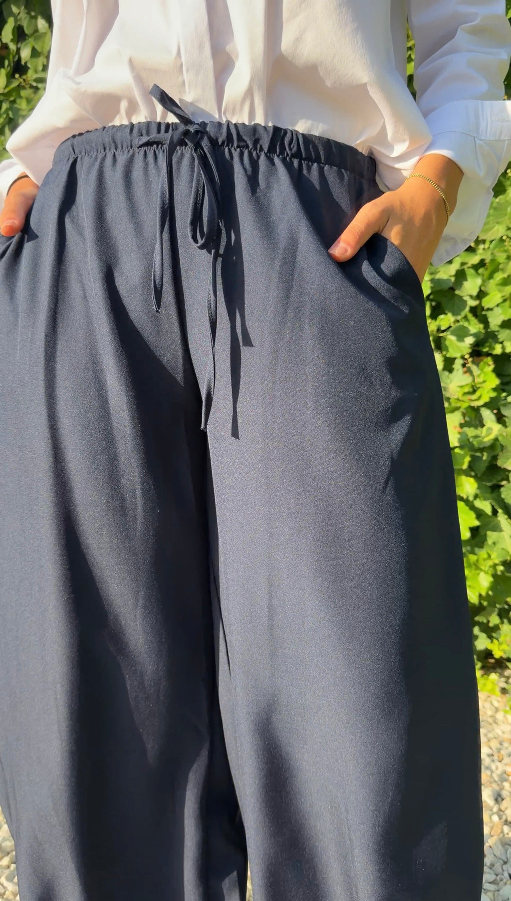 Pantalón traje marino